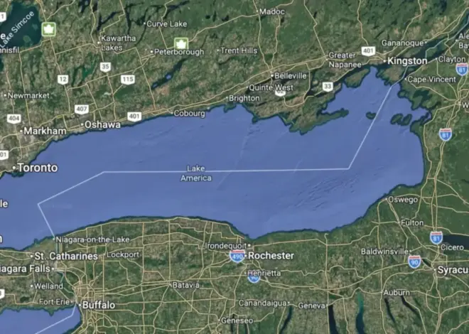 Google swaps Lake Ontario maps to ‘Lake America’ following Trump’s renaming order