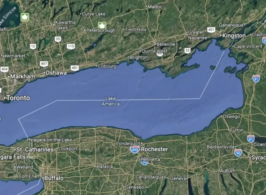 Google swaps Lake Ontario maps to ‘Lake America’ following Trump’s renaming order