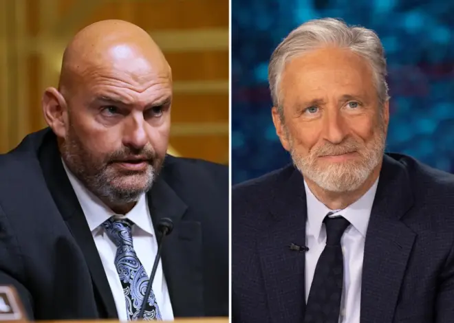 Jon Stewart, Sen. Fetterman clash over Israel ‘red line’: ‘That is not our country’