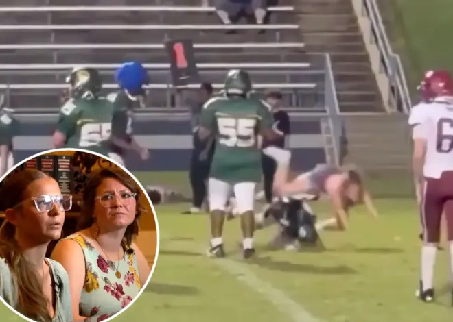 Tennessee teen says she tackled middle school football player to protect her brother during game