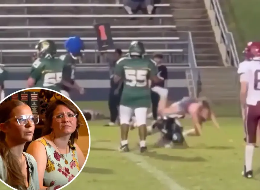 Tennessee teen says she tackled middle school football player to protect her brother during game