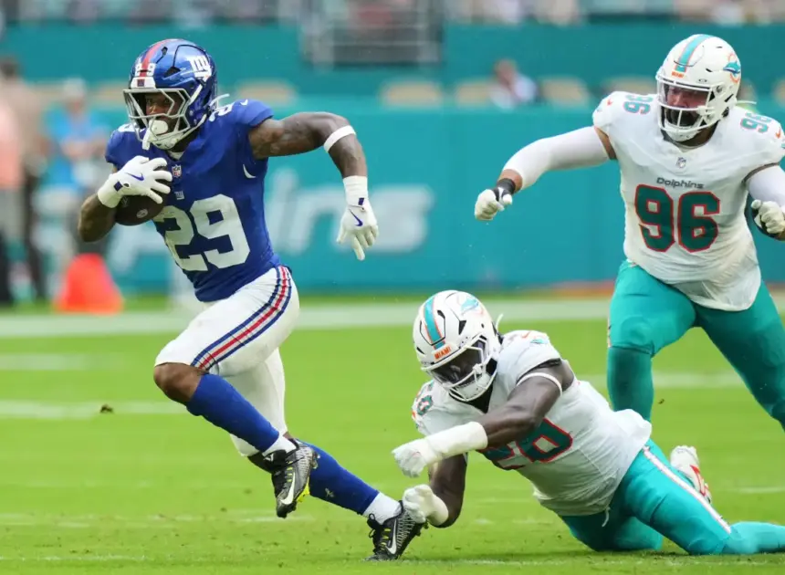 Tyrone Tracy’s woes continue in Giants’ preseason win over Dolphins