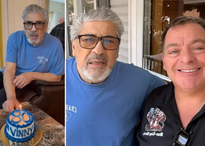 ‘Sopranos’ star Vincent Pastore seen celebrating 80th birthday with ‘right-hand man’ weeks before death