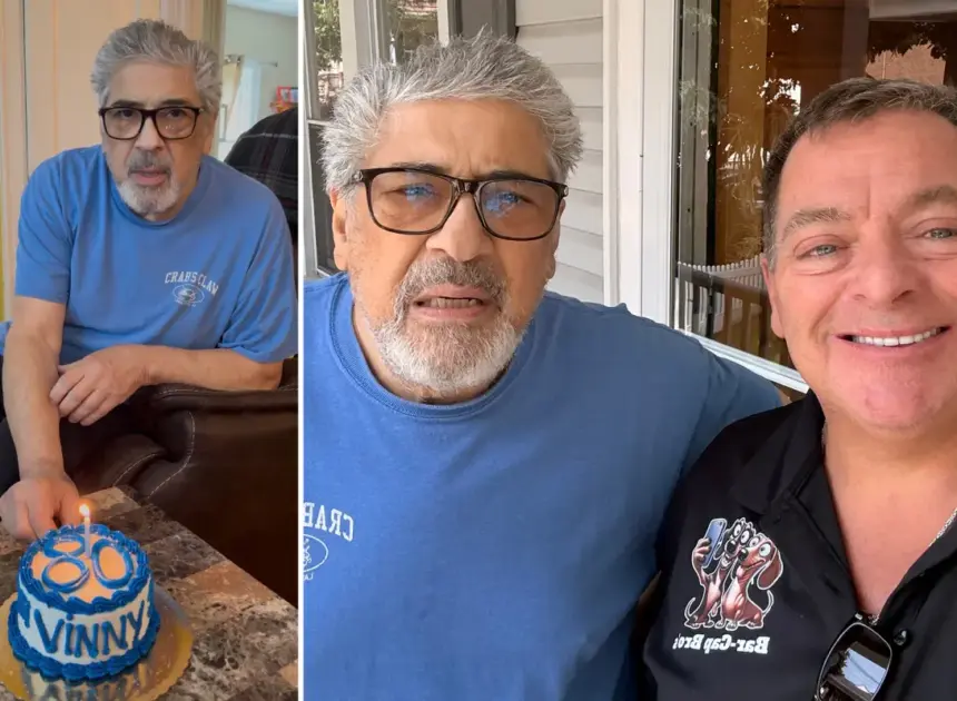 ‘Sopranos’ star Vincent Pastore seen celebrating 80th birthday with ‘right-hand man’ weeks before death