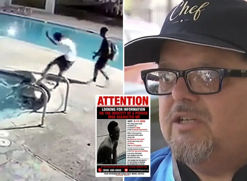 SoCal dad in jacuzzi kicked in head by laughing thugs who rob his $1,000 iPhone