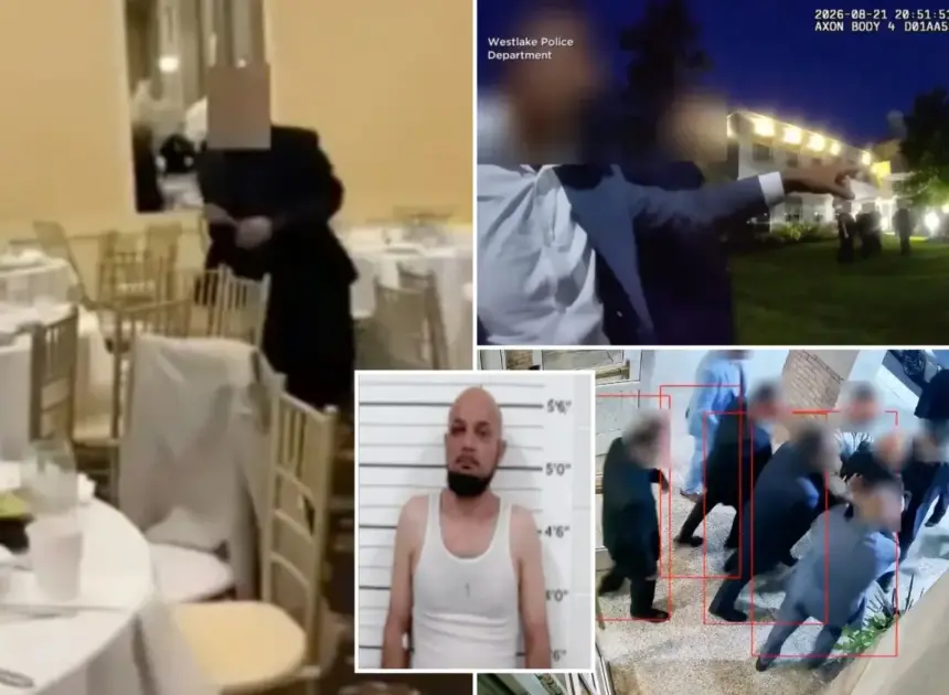 Ohio wedding descends into chaos as families with bad blood brawl at reception
