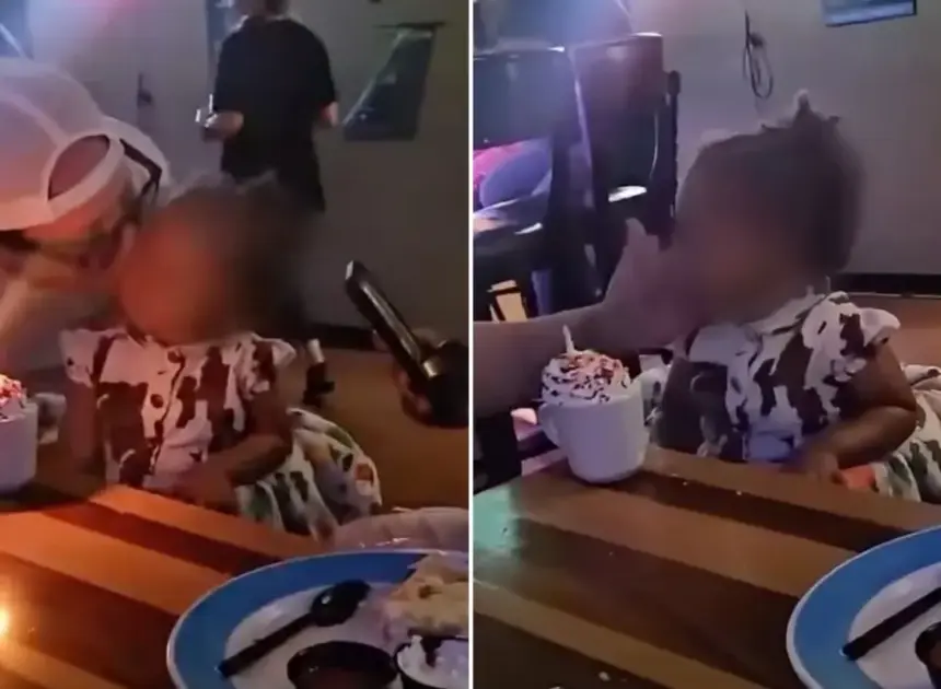 Kansas stranger allegedly kisses toddler on cheek before blowing out her birthday candle