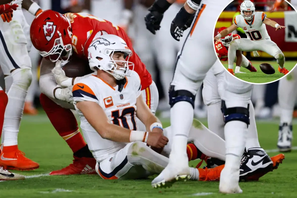 Bo Nix was absolutely awful in injury return in Broncos’ blowout ‘MNF’ loss