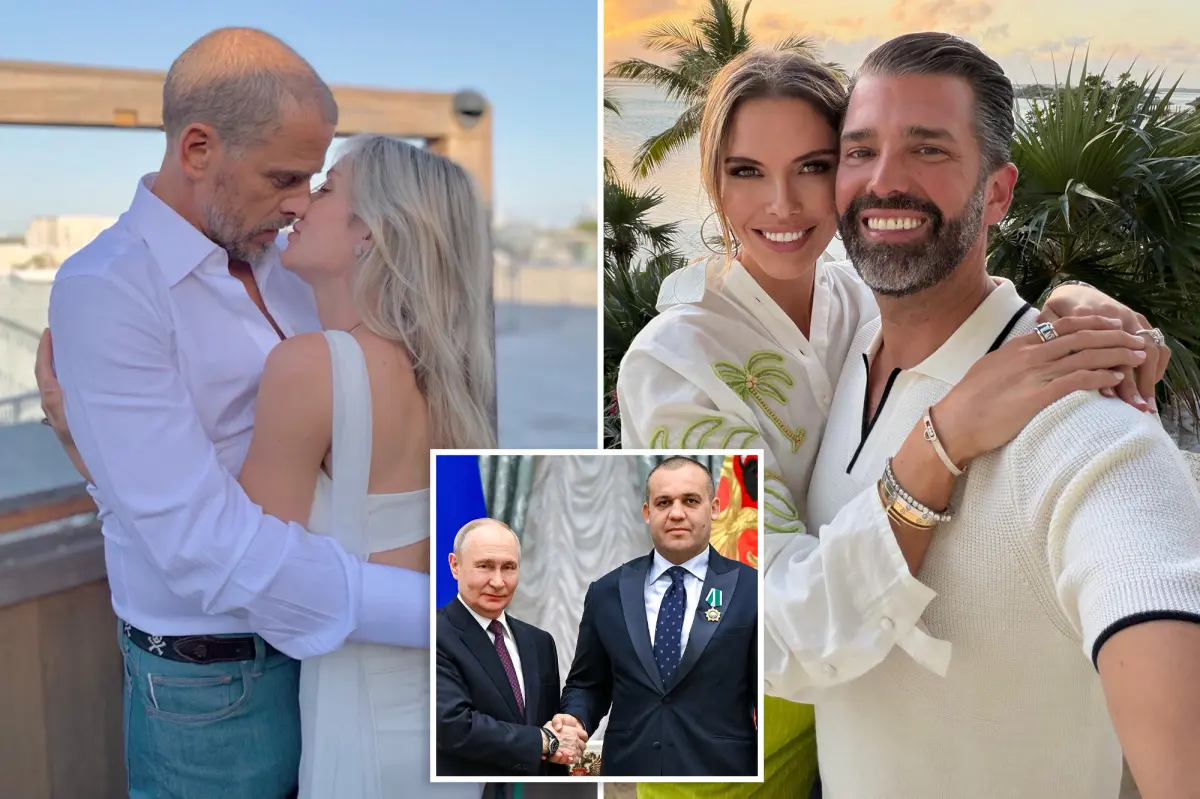 Hunter Biden trolls Donald Trump Jr. over ritzy Russian-funded wedding: ‘I got married on the rooftop’