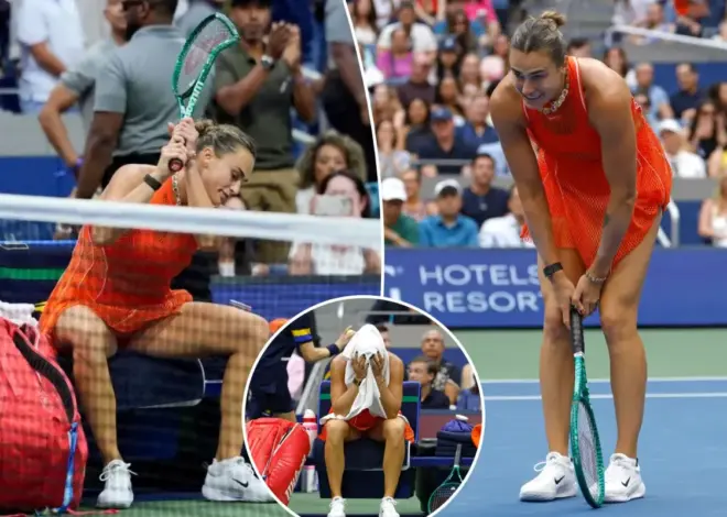 Aryna Sabalenka destroys racket in wild meltdown after losing US Open final