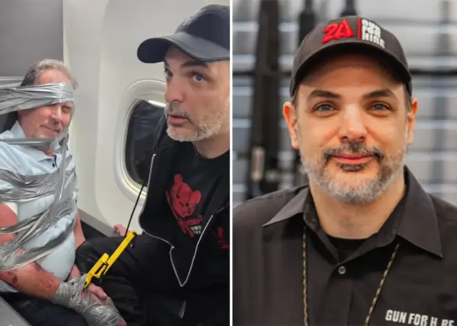 NJ gun shop owner ID’d as hero who duct-taped unruly airline passenger — and his clapback to the lunatic was brilliant