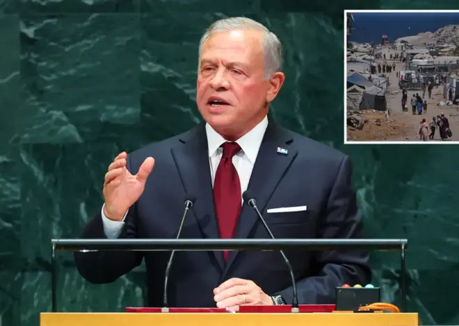 Israel slams Jordan’s king after his scathing UN speech against policies in Gaza
