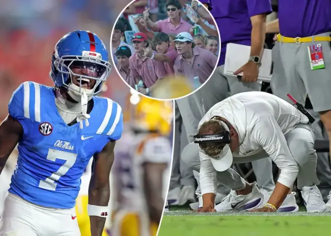Ole Miss gets revenge on Lane Kiffin in big win over LSU on night of vulgar chants, high stakes