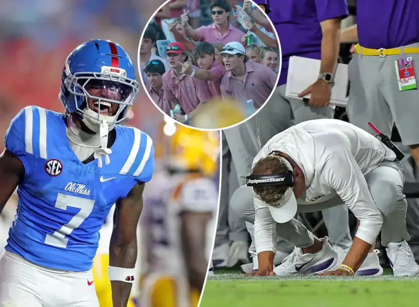 Ole Miss gets revenge on Lane Kiffin in big win over LSU on night of vulgar chants, high stakes