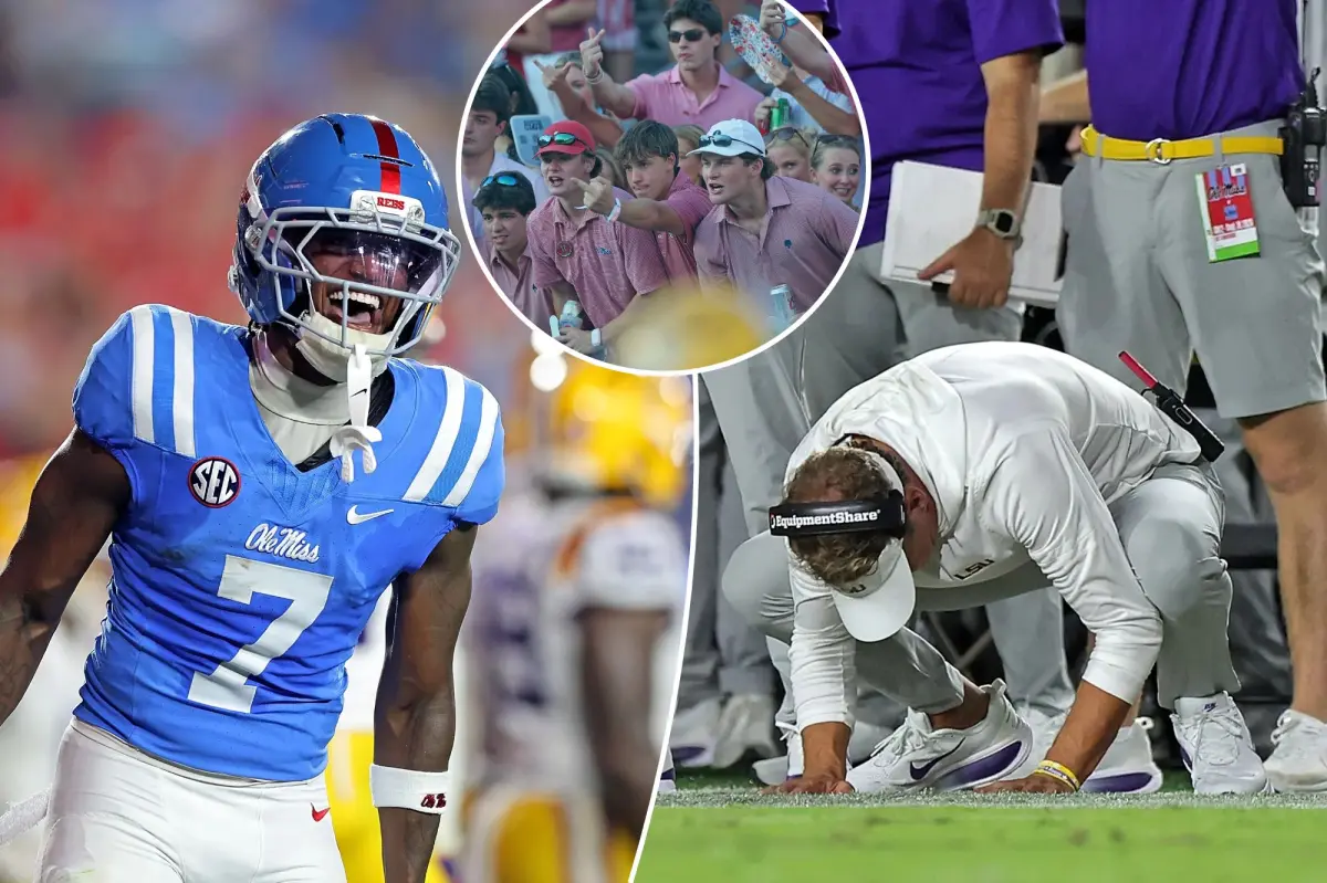 Ole Miss gets revenge on Lane Kiffin in big win over LSU on night of vulgar chants, high stakes