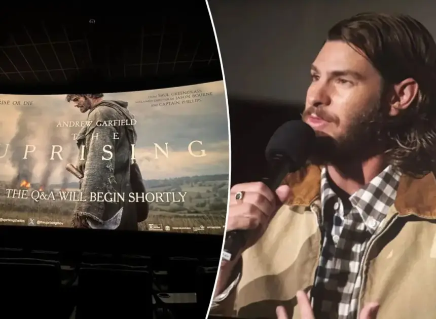 Andrew Garfield faces backlash after telling billionaires to be ‘scared’ of his new movie