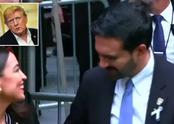 Trump slams ‘terrible’ AOC, Mamdani after DSA pair caught sharing ‘inappropriate’ laugh during 9/11 ceremony