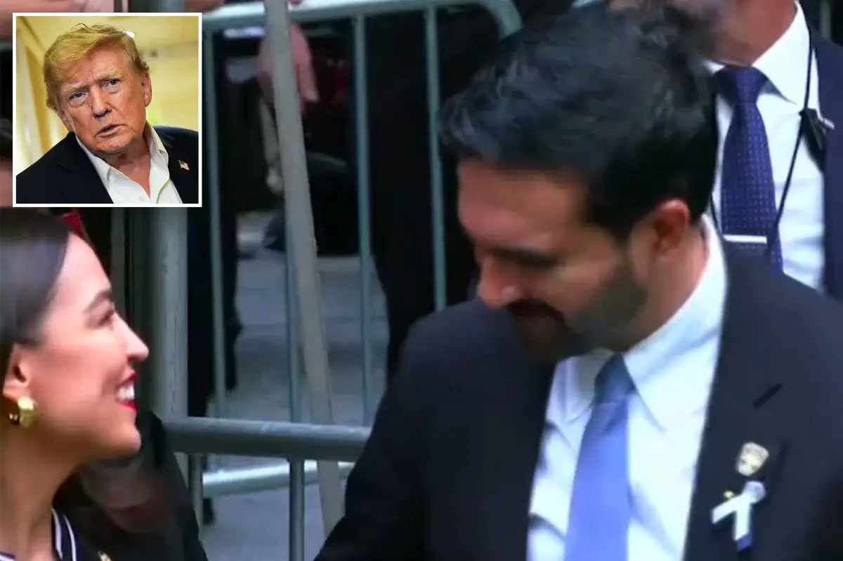 Trump slams ‘terrible’ AOC, Mamdani after DSA pair caught sharing ‘inappropriate’ laugh during 9/11 ceremony