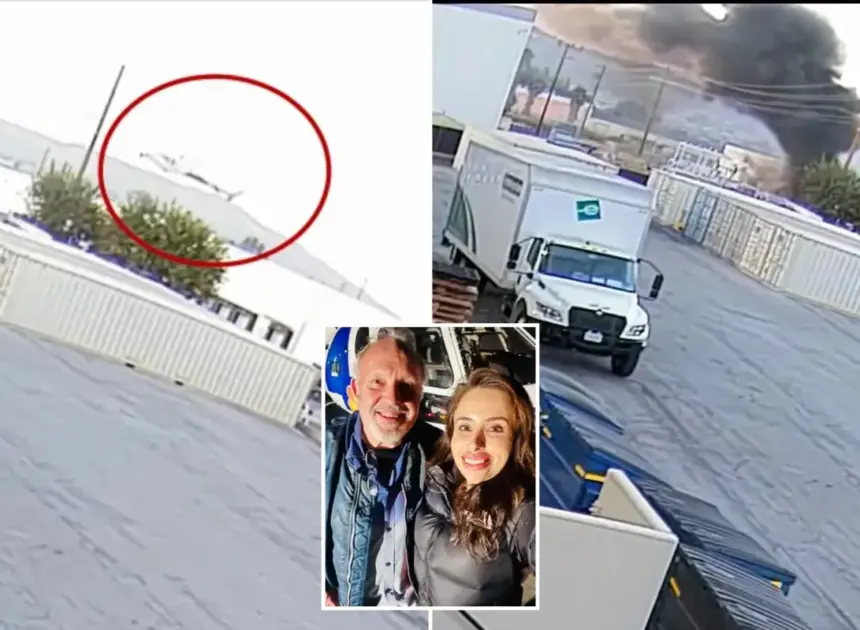 Haunting footage shows NBC4 helicopter drop out of sky into LA parking lot — killing 3