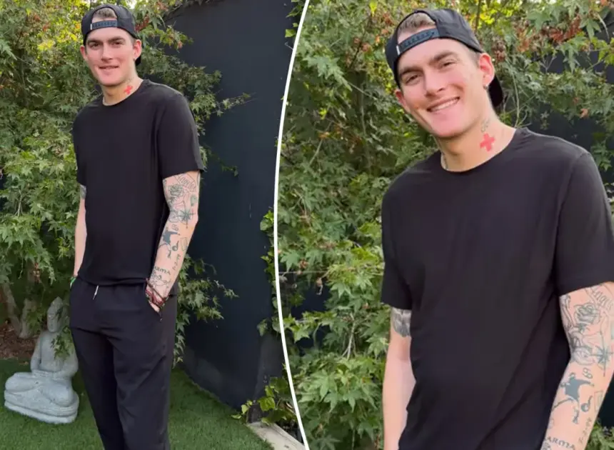 Presley Gerber beamed in final Instagram post a month before his tragic death