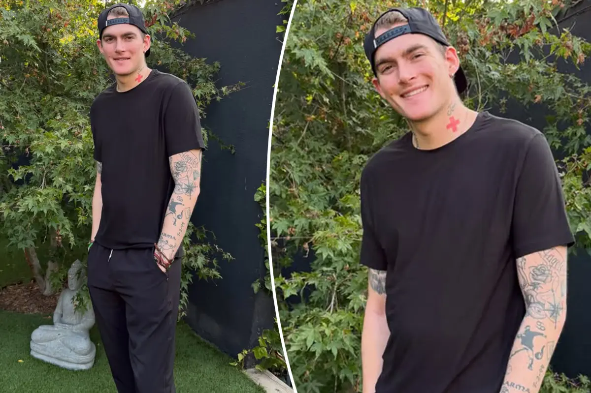 Presley Gerber beamed in final Instagram post a month before his tragic death