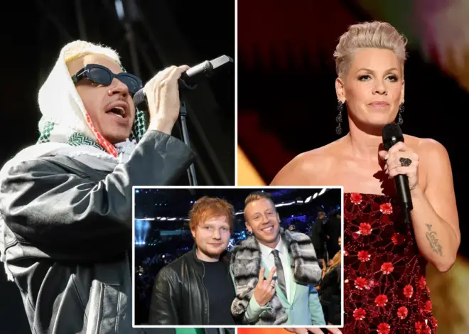 Pink hits back amid backlash for criticizing Macklemore’s anti-Israel concert rant