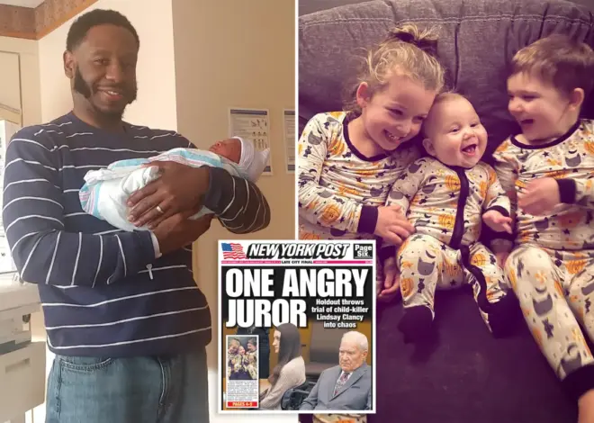 Lindsay Clancy holdout juror shares pictures of himself with newborn daughter — as his fundraiser tops $350,000