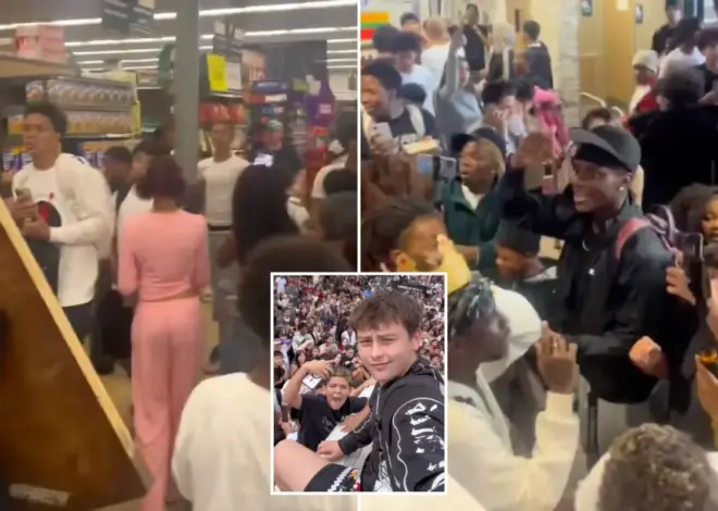 Colorado mob of 500 teens swarm Burger King, supermarket in chaotic shopping center takeover