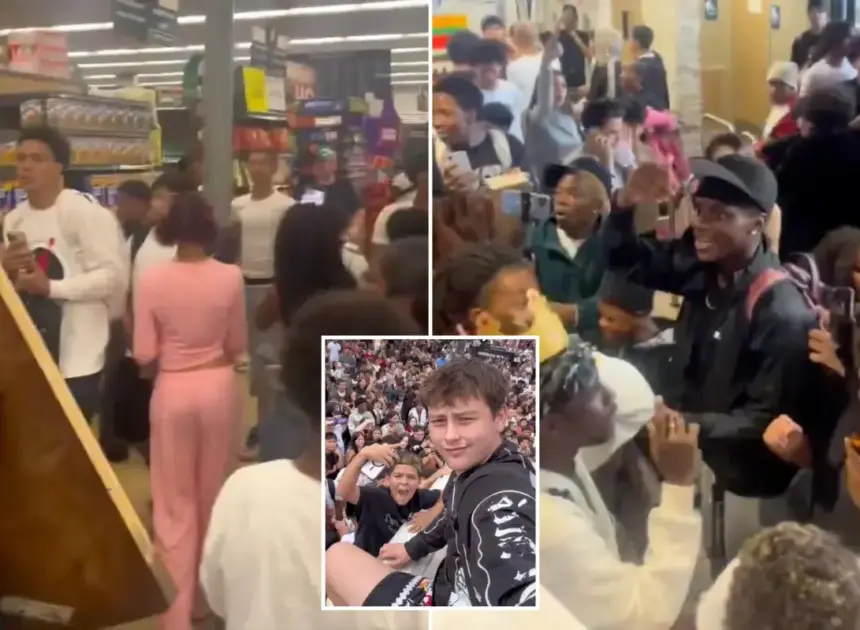 Colorado mob of 500 teens swarm Burger King, supermarket in chaotic shopping center takeover