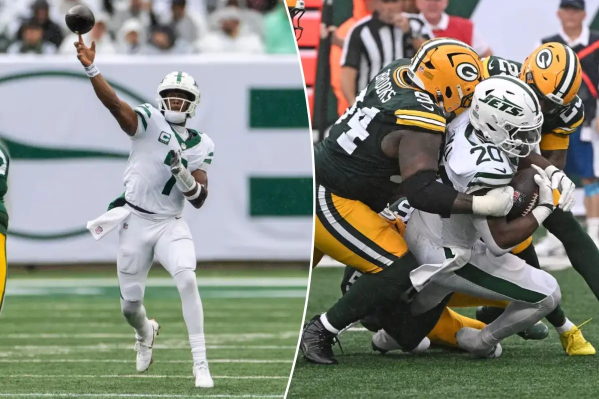 Jets blow golden chance in crushing overtime loss to Packers