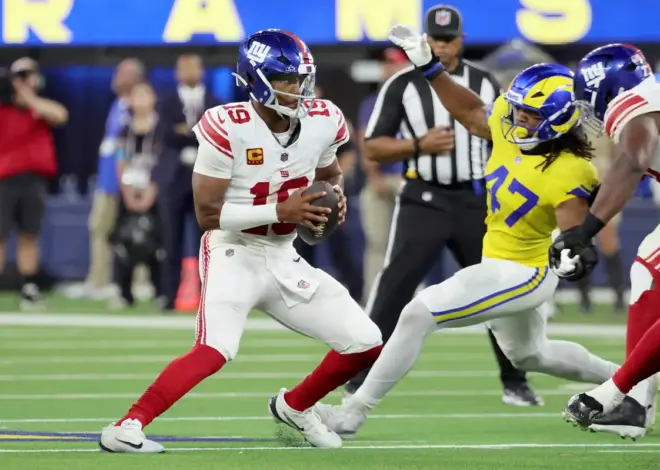 Jameis Winston’s ghastly performance dooms Giants after Jaxson Dart injury