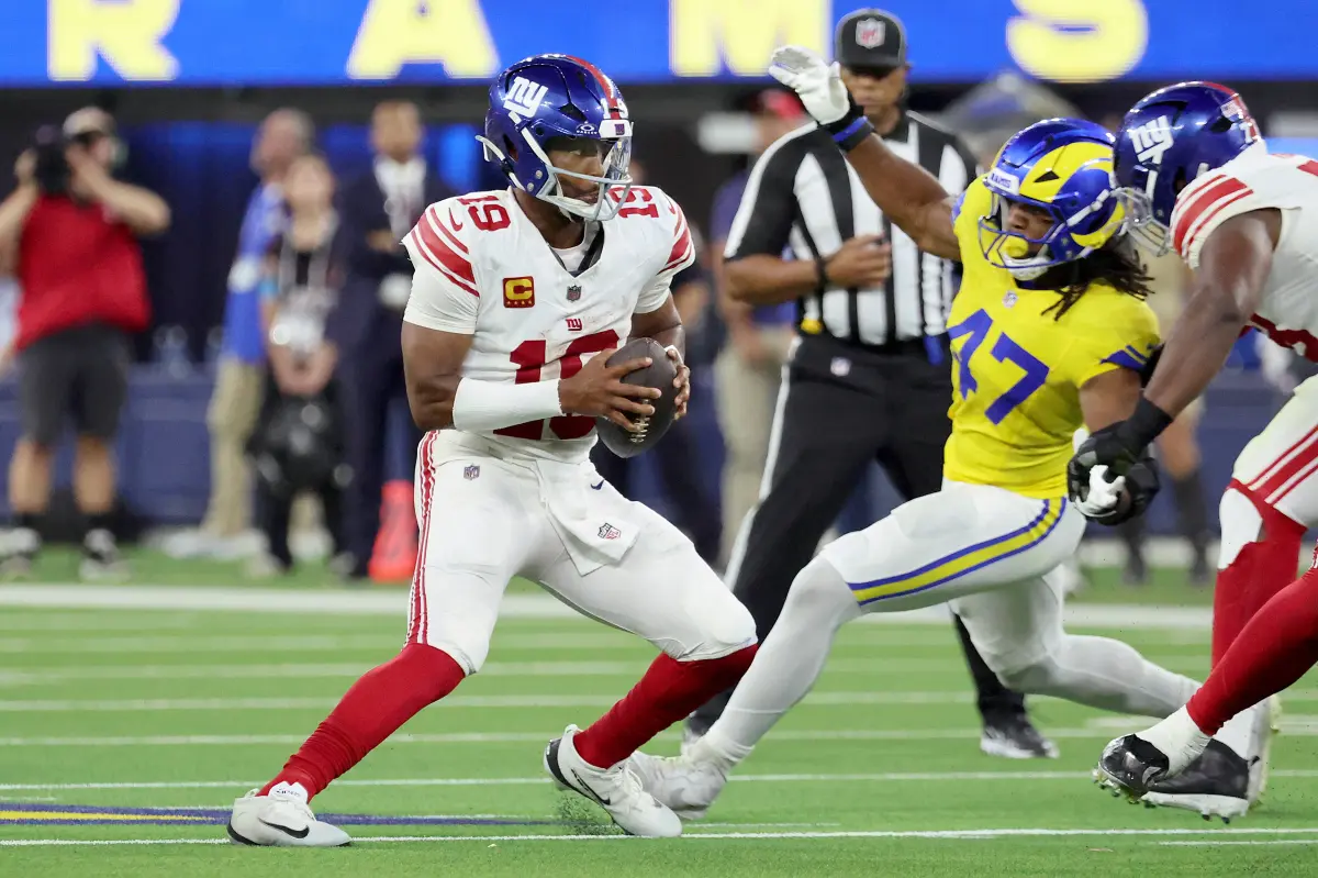 Jameis Winston’s ghastly performance dooms Giants after Jaxson Dart injury