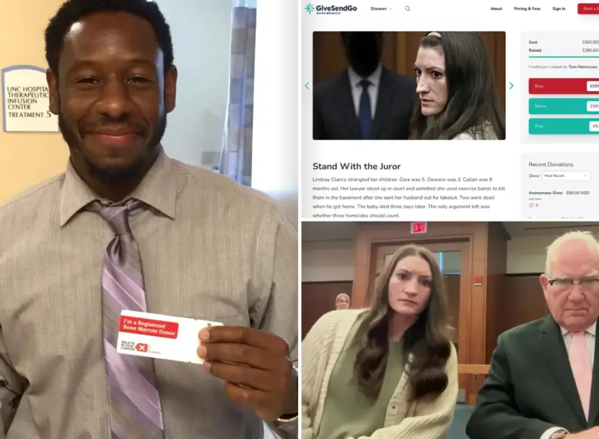 Fundraiser for Lindsay Clancy holdout juror flooded with donations after Michael P. Desronvil speaks out for first time