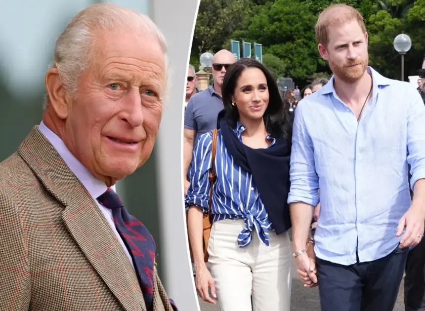 King Charles breaks silence on Prince Harry, Meghan Markle’s UK move in new blow to the couple