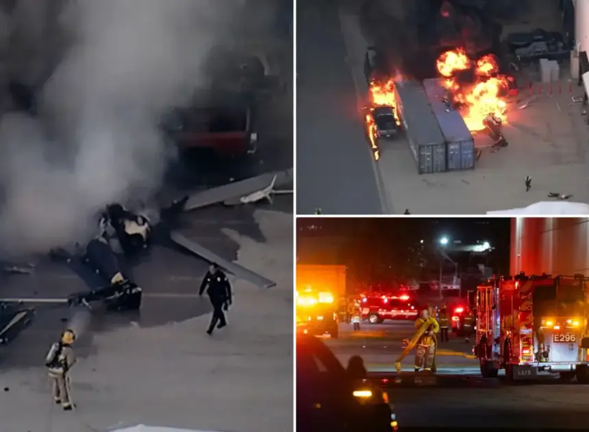 Veteran TV helicopter pilot offers grim assessment of deadly NBC LA crash after reviewing audio