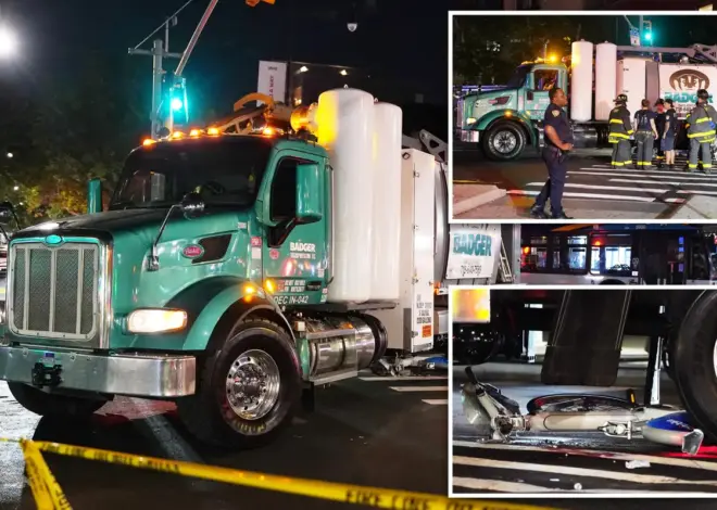 Truck plows into 2 teens riding bike in NYC, killing one of them: cops