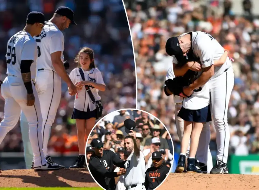 Justin Verlander’s 7-year-old daughter removes him from final MLB start in tear-jerker moment