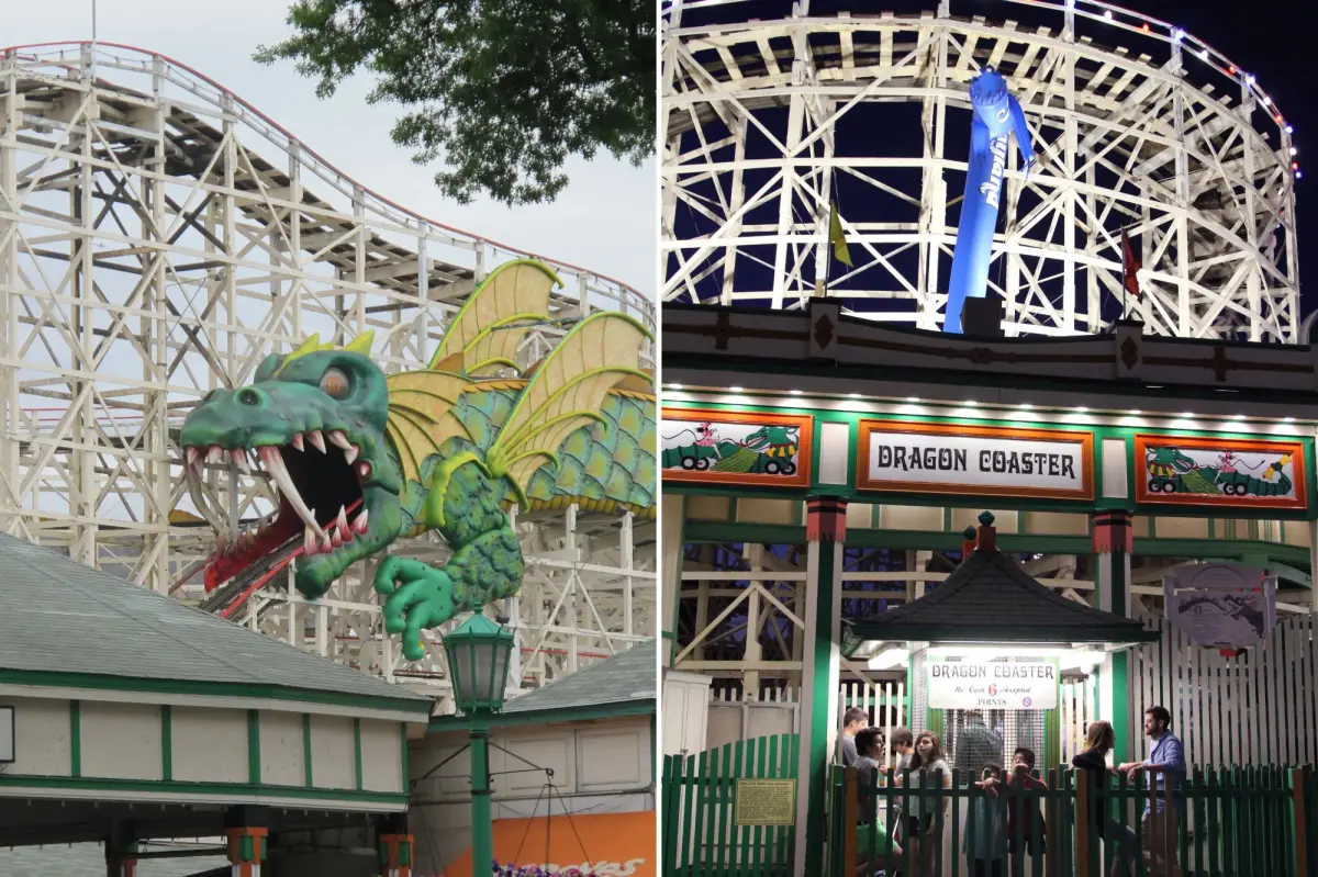 Freak fire damages century-old Dragon Coaster in NY park where ‘Big’ was filmed
