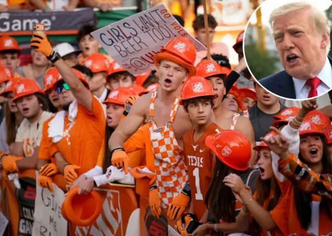 Tennessee uses unusual alcohol tactic to get fans there early with President Trump attending Texas showdown