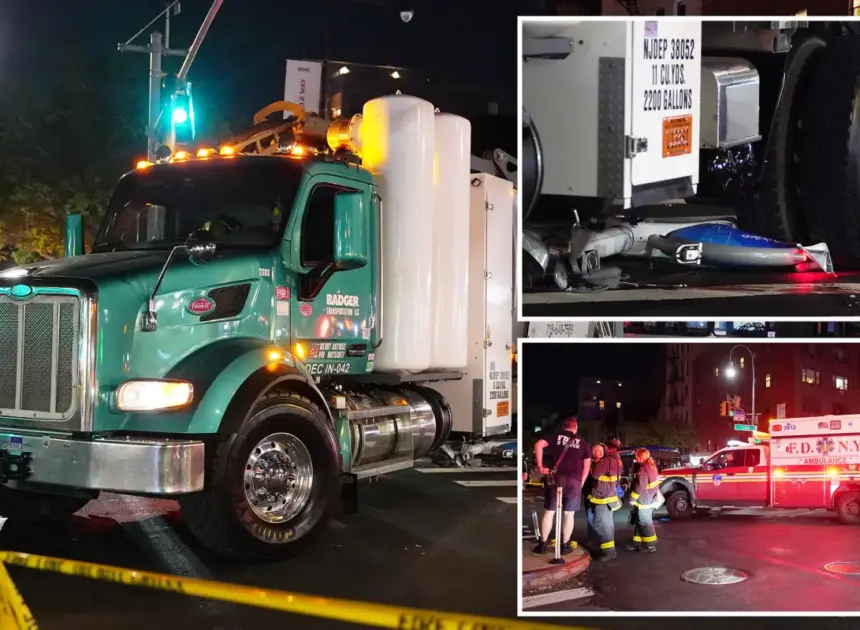 NYC teen killed after being hit by truck while on Citi Bike identified