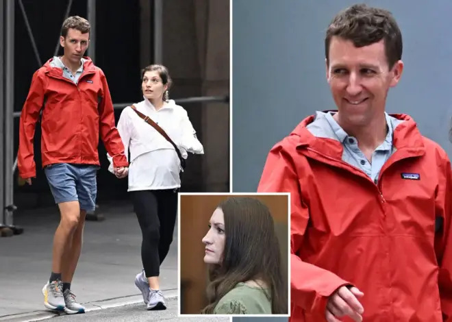 Lindsay Clancy’s ex Patrick, his new wife hold hands as murder trial grips the nation