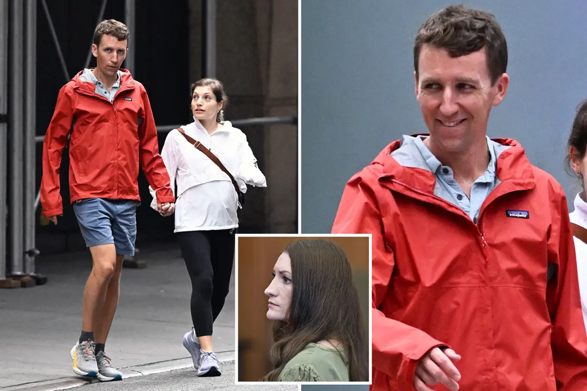 Lindsay Clancy’s ex Patrick, his new wife hold hands as murder trial grips the nation