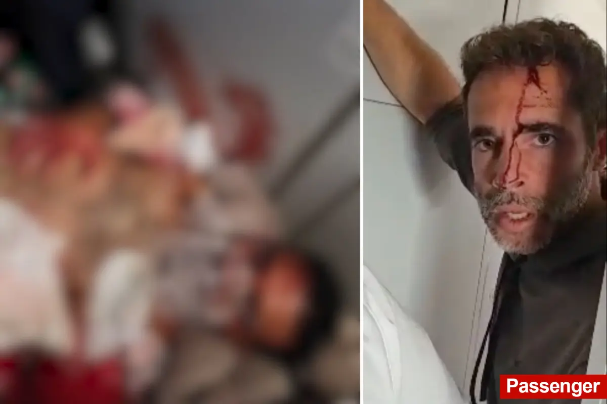 Graphic video shows blood-drenched pilot clinging to life after ‘attempted terror attack’