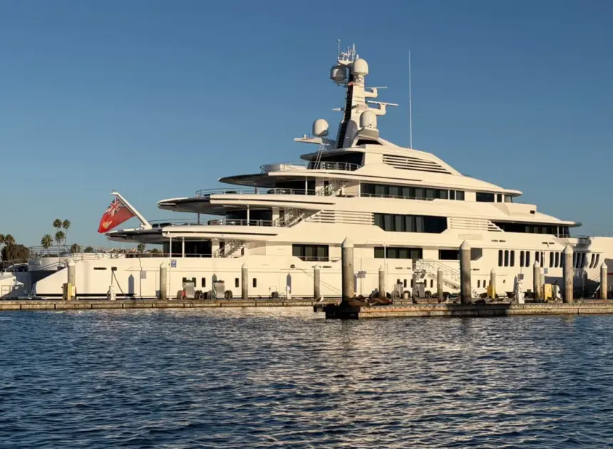 Exclusive | Mysterious superyacht’s secret A-list owner unmasked after days of dominating LA harbor