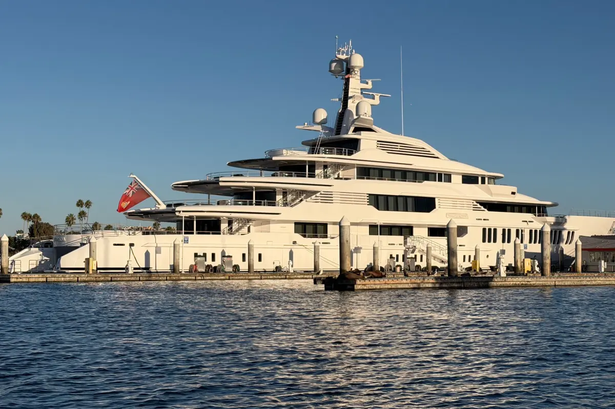 Exclusive | Mysterious superyacht’s secret A-list owner unmasked after days of dominating LA harbor
