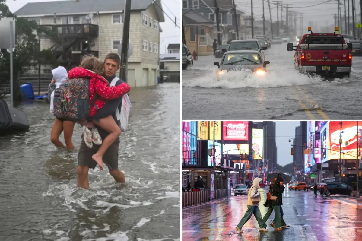 Nor’easter to pummel East Coast through Sunday night with 8 inches of rain and 80mph wind gusts