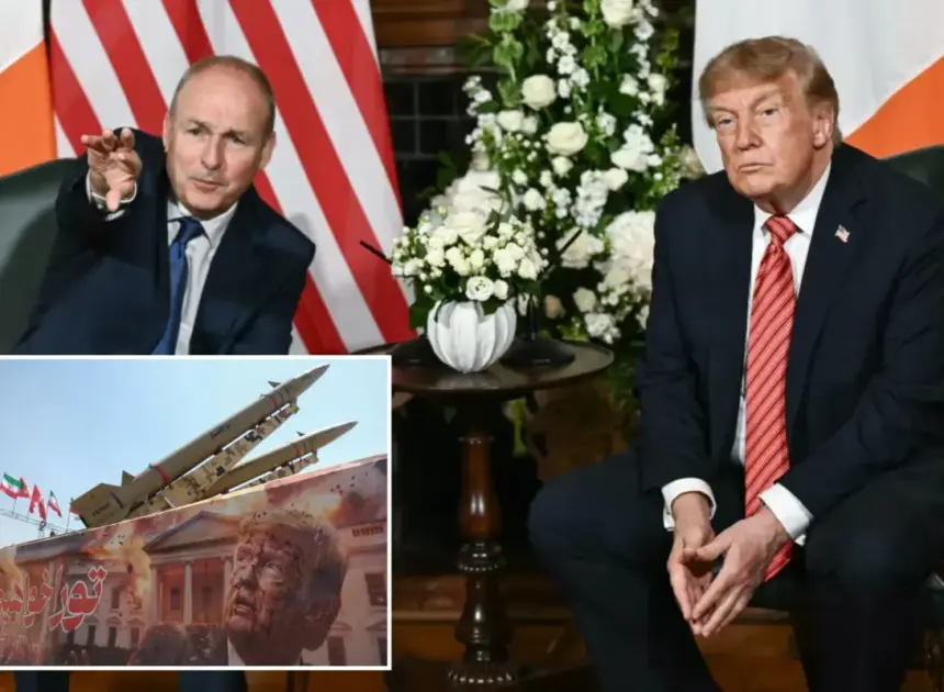 Trump optimistic about wrapping up Iran war, claims things will turn out ‘fine and dandy’ during meeting with Ireland PM