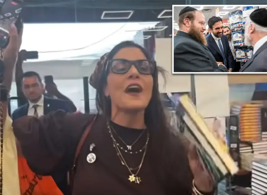 Granddaughter of Holocaust survivors slams Mamdani over rise of antisemitism during his visit to NYC Judaica shop