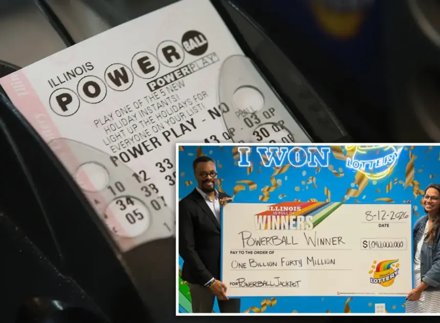Mystery Illinois Powerball player claims historic $1.04B jackpot off $2 ticket