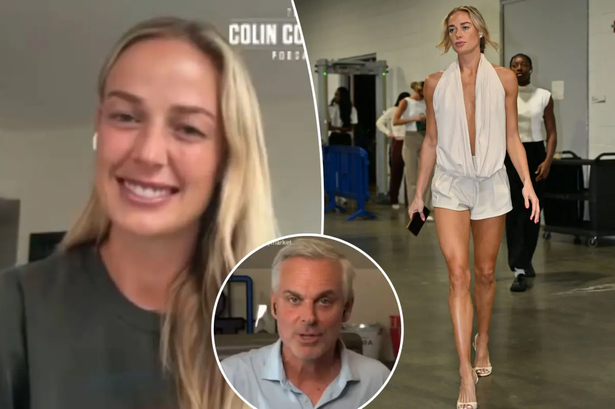 Colin Cowherd tells Sophie Cunningham she’s WNBA’s ‘sex symbol’ in wild interview moment